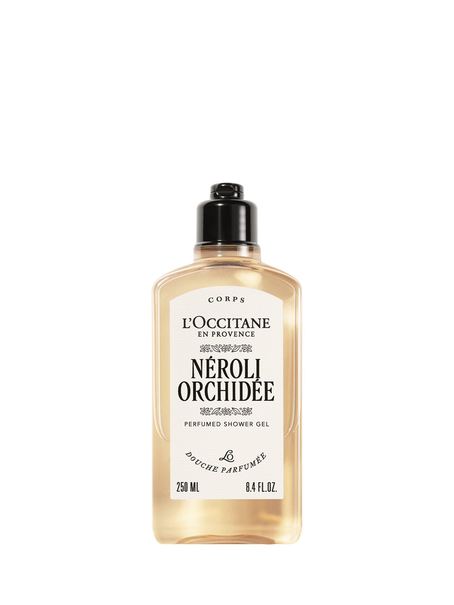 Product image 1 of 3, which shows L'OCCITANE Néroli Orchidée (Neroli Orchid) Perfumed Shower Gel, 250ml