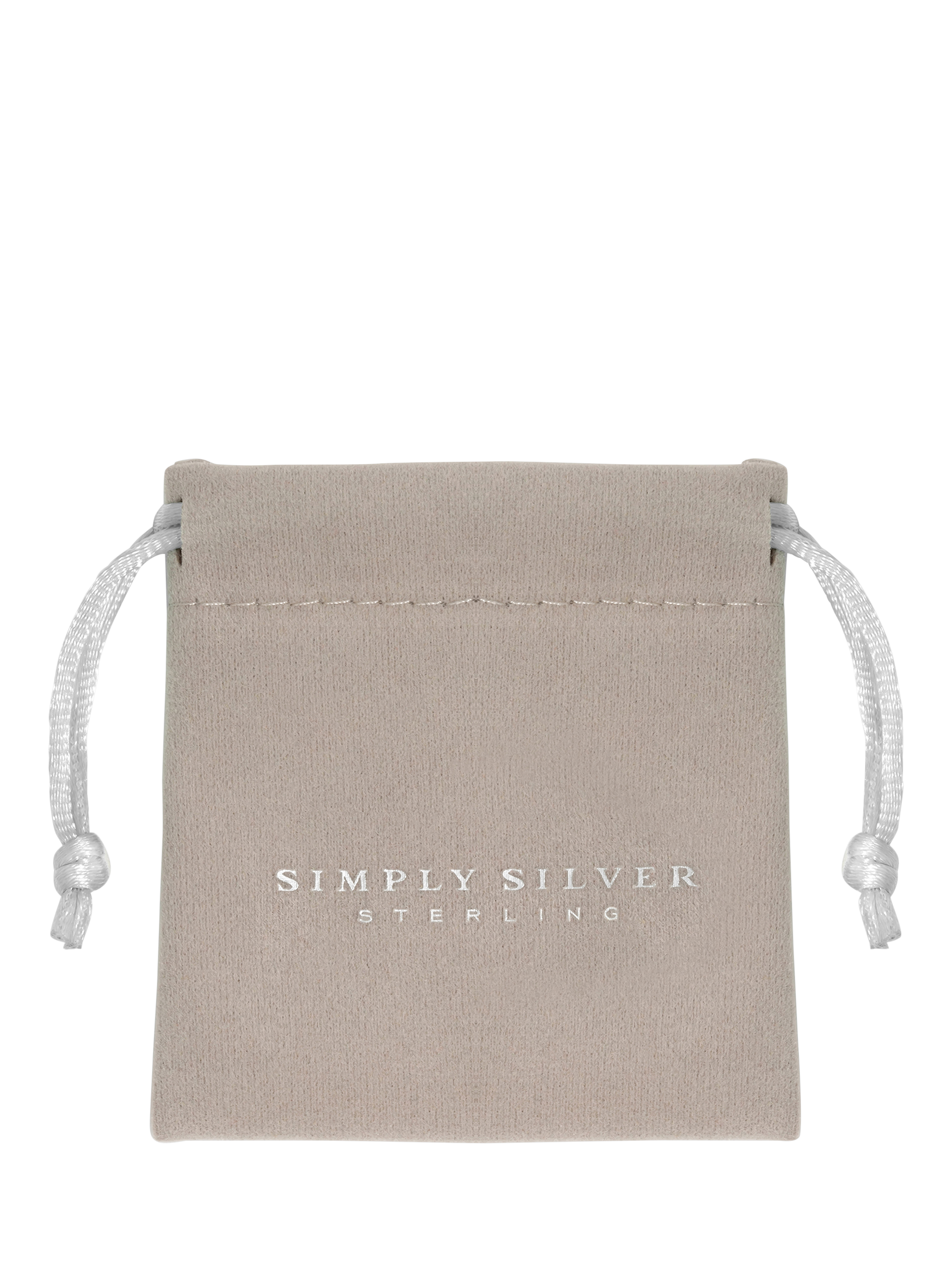 Product image 3 of 3, which shows Simply Silver Figaro Chain Bracelet