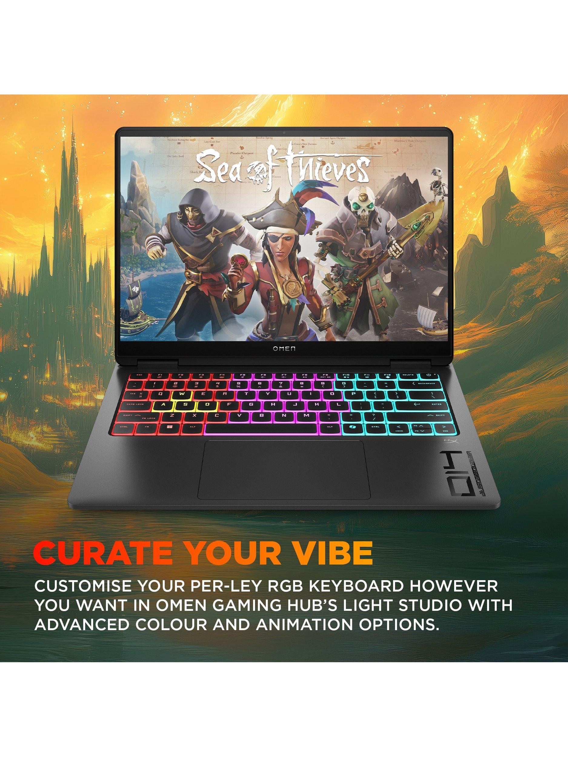 HP OMEN Transcend 14-fb1003na Gaming Laptop, Intel Core Ultra 7