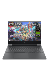 HP Victus 15-fb3007na  Gaming Laptop, AMD Ryzen 7 Processor, 16GB RAM, 512GB SSD, RTX 4050, 15.6" Full HD, Mica Silver
