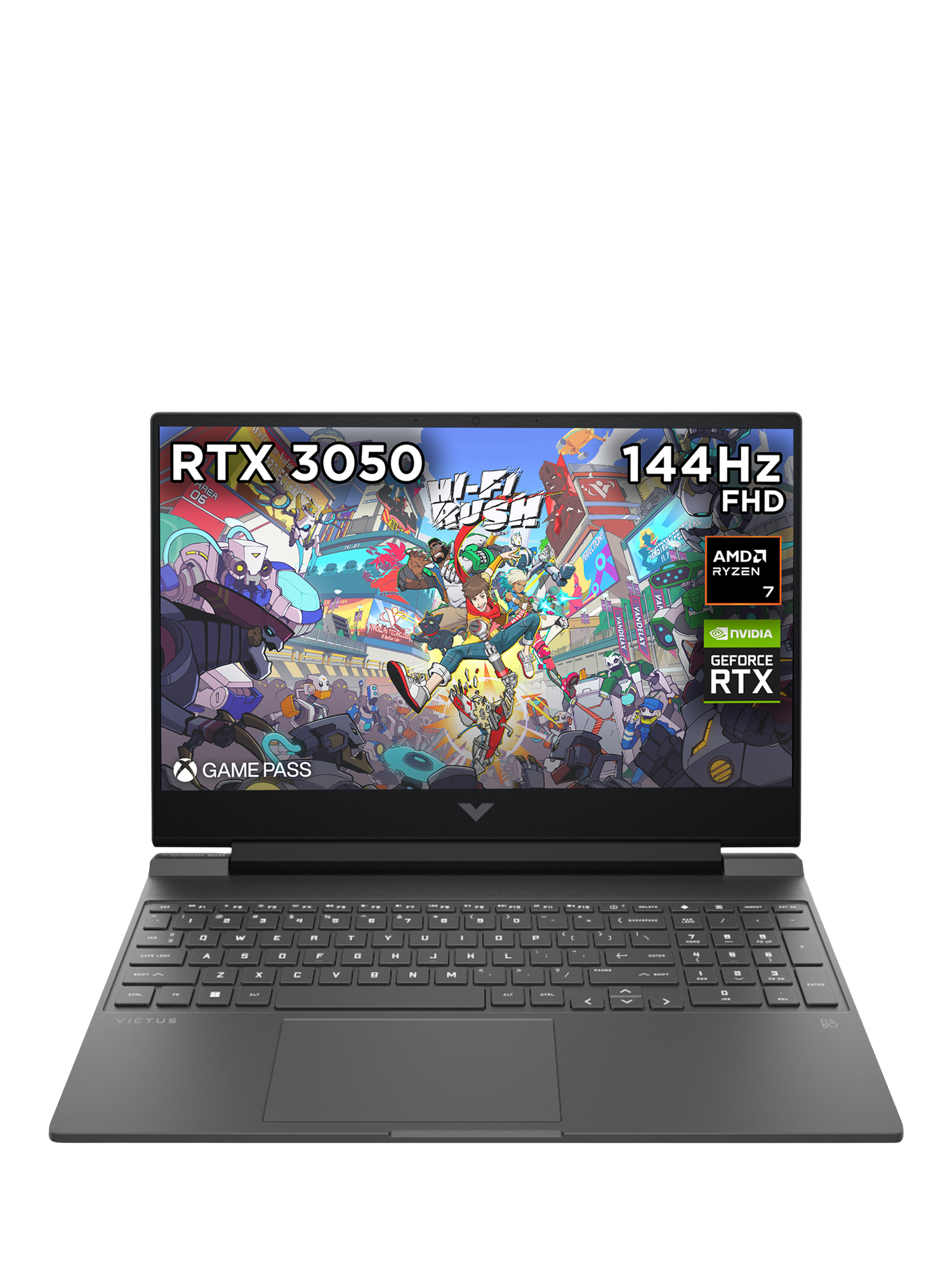 HP Victus 15-fb3008na Gaming Laptop, AMD Ryzen Processor, 16GB