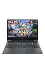 HP Victus 15-fb3008na Gaming Laptop, AMD Ryzen 7 Processor, 16GB RAM, 512GB SSD, RTX 3050, 15.6" Full HD, Mica Silver