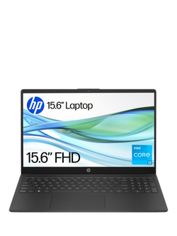 HP 15-fd0058na Laptop, Intel Core i3 Processor, 8GB RAM, 256GB SSD, 15.6” Full HD, Jet Black, Jet Black