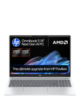 HP OmniBook 5 Laptop, AMD Ryzen AI 5 Processor, 16GB RAM, 1TB SSD, 16” 2K, Glacier Silver