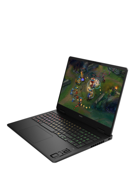 HP OMEN 16-ap0007na Gaming Laptop,  AMD Ryzen AI 9 Processor, RTX 5070, 24GB RAM, 1TB SSD, 16" WQXGA, Shadow Black - view 2, Shadow Black