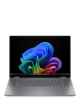 HP OmniBook X Flip 16 Convertible Laptop, AMD Ryzen AI 5 Processor, 16GB RAM, 512GB SSD, 16” 3K Touchscreen, Meteor Silver