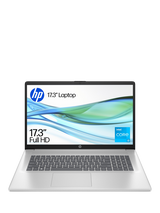 HP 17-cn3007na Laptop, Intel Core i3 Processor, 8GB RAM, 512GB SSD, 17.3” Full HD, Natural Silver