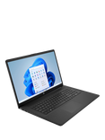 HP 17-cn3008na Laptop, Intel N100 Processor, 4GB RAM, 128GB, 17.3” Full HD, Jet Black