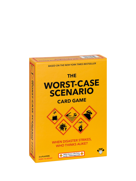 Moose Games Worst Case Scenario Party Game, Orange
