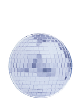 Mustard Disco Ball Mouse Mat, Silver