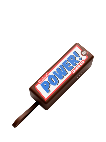 Mustard Chocolate Bar Power Charger, Brown, Brown