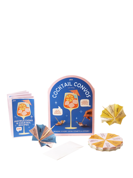 Pikkii Cocktail Convos Cards, Blue