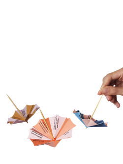 Pikkii Cocktail Convos Cards - view 2, Blue