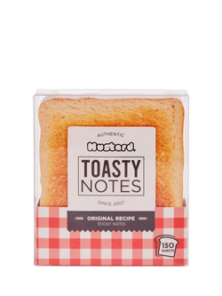 Mustard Toasty Notepad, Yellow - view 2, Yellow