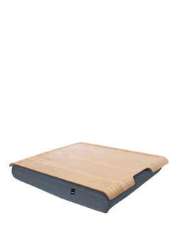 Bosign Large Willow Veneer Top Lap Tray, 46cm, Brown