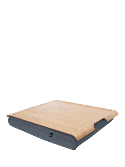 Bosign Large Willow Veneer Top Lap Tray, 46cm, Brown