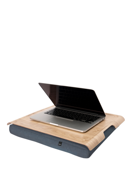Bosign Large Willow Veneer Top Lap Tray, 46cm - view 2, Brown