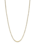 Jon Richard Cubic Zirconia Round Tennis Necklace, Gold