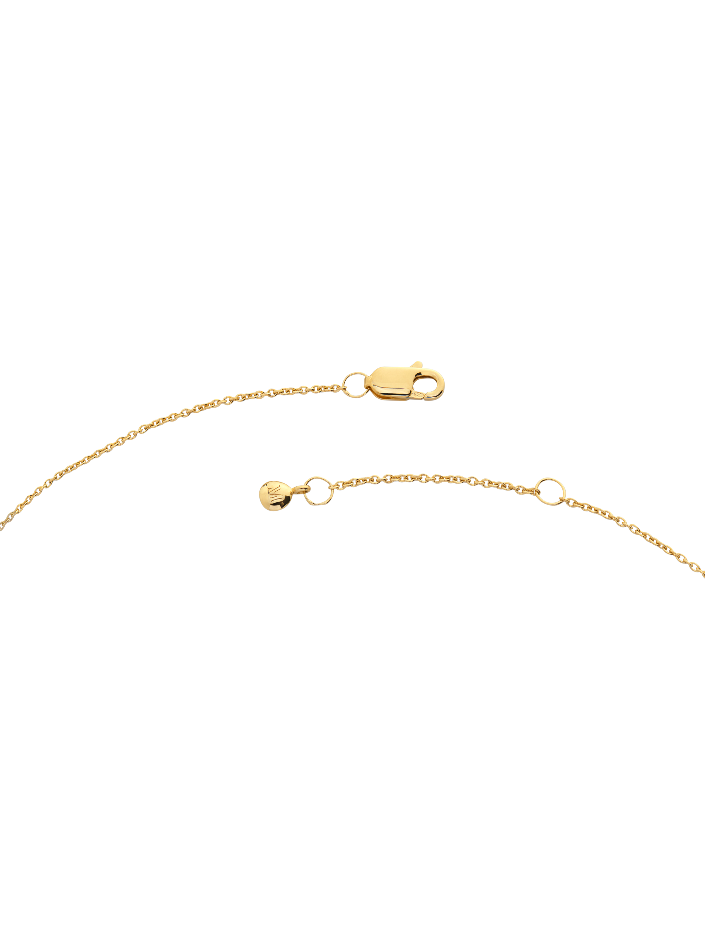 Product image 5 of 5, which shows Monica Zodiac Pendant Necklace, Gold, Leo