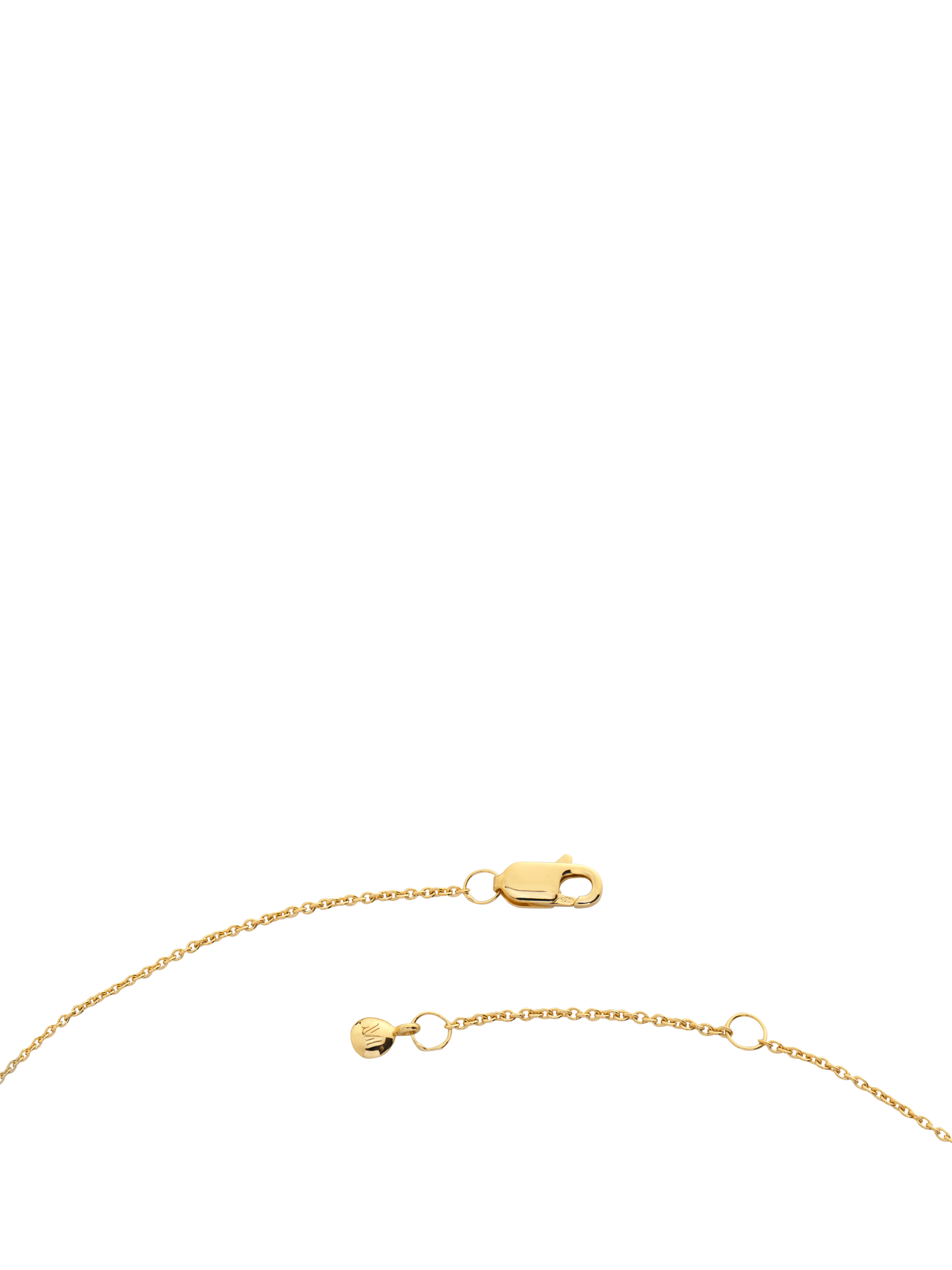 Product image 5 of 5, which shows Monica Zodiac Pendant Necklace, Gold, Libra