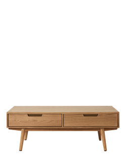 Swyft Model 01-2 Storage Coffee Table, Oak, Oak