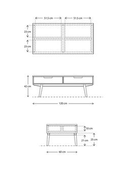 Swyft Model 01-2 Storage Coffee Table, Walnut - view 2, Walnut