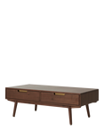 Swyft Model 01-2 Storage Coffee Table, Walnut