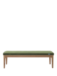 Swyft Model 01 Dining Bench, Oak/Velvet Vine