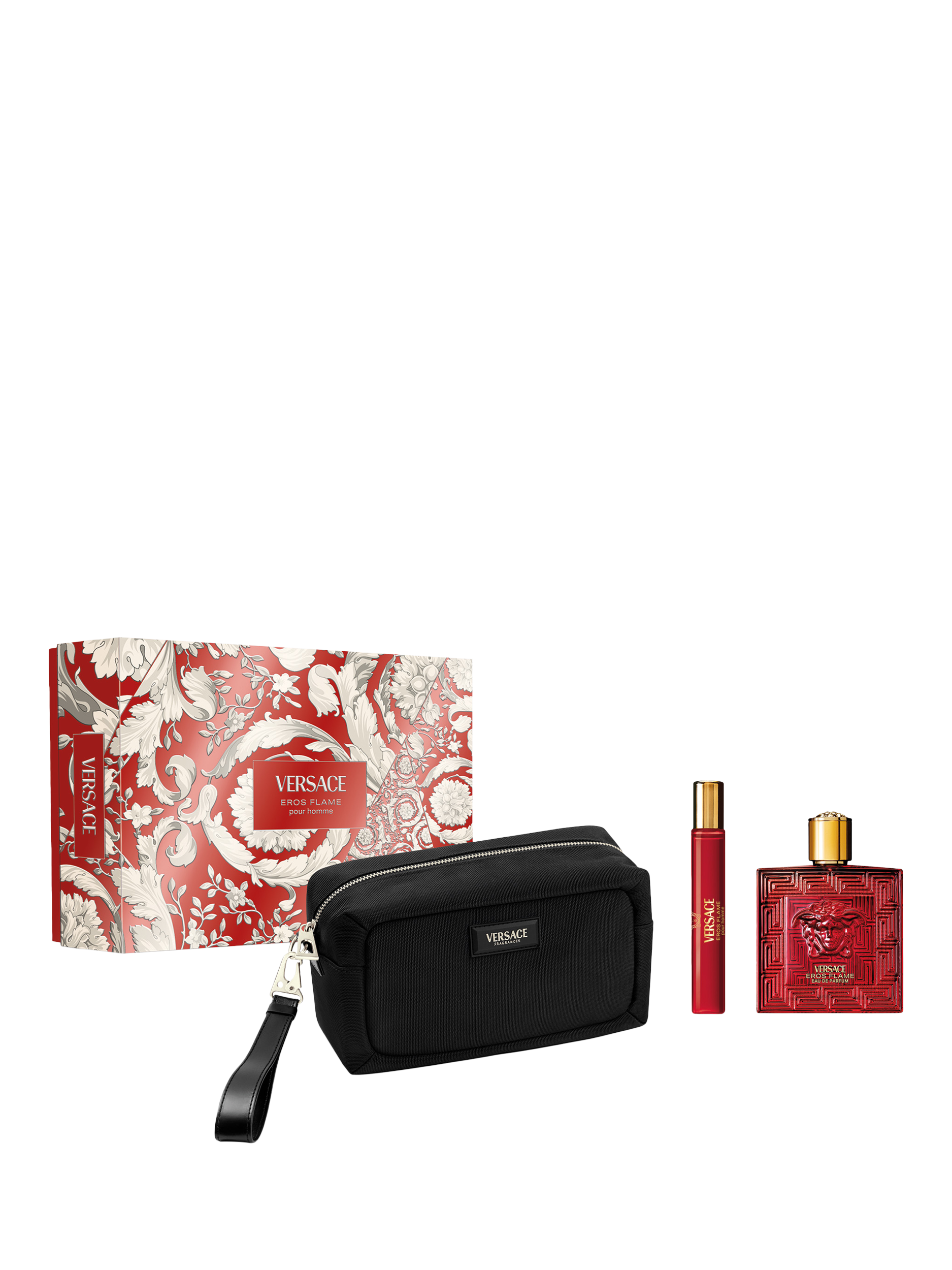 Product image 1 of 1, which shows Versace Eros Flame Eau de Parfum 100ml Fragrance Gift Set