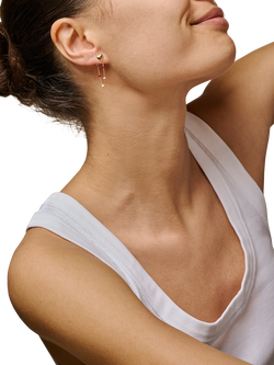 ENAMEL Copenhagen Lola Love Earrings - view 2, Yellow Gold