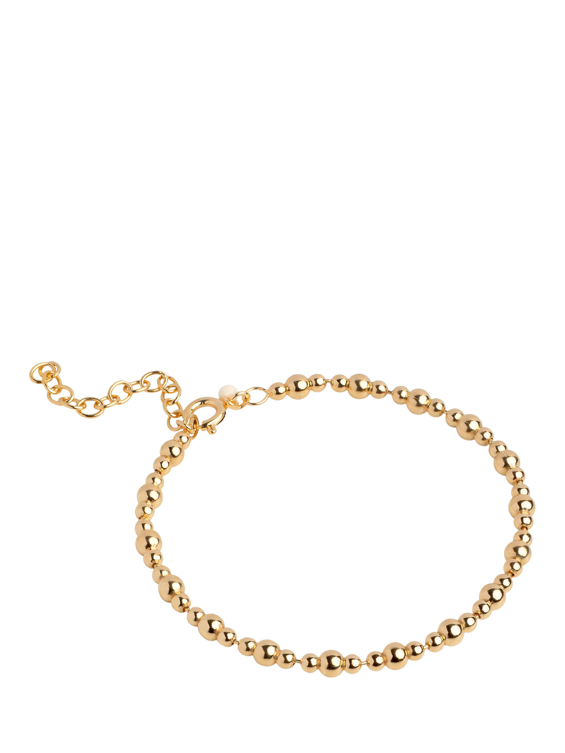 Product image 1 of 4, which shows ENAMEL Copenhagen Norma Bead Bracelet, Yellow Gold