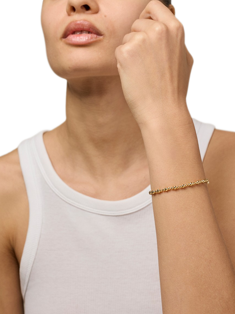 Product image 2 of 4, which shows ENAMEL Copenhagen Norma Bead Bracelet, Yellow Gold
