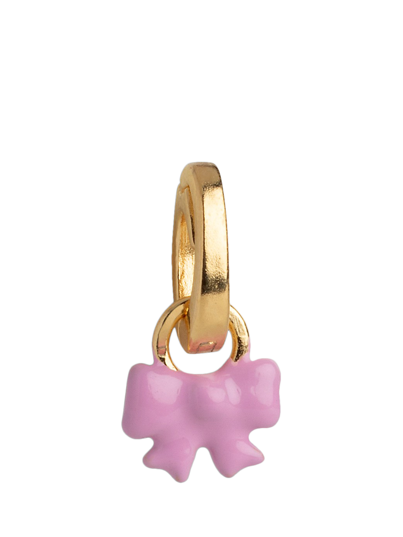 Product image 1 of 4, which shows ENAMEL Copenhagen Baby Bow Charm, Yellow Gold