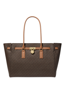 Michael Kors Hamilton Moderne Tote Bag, Brown/Acorn, Brown/Acorn
