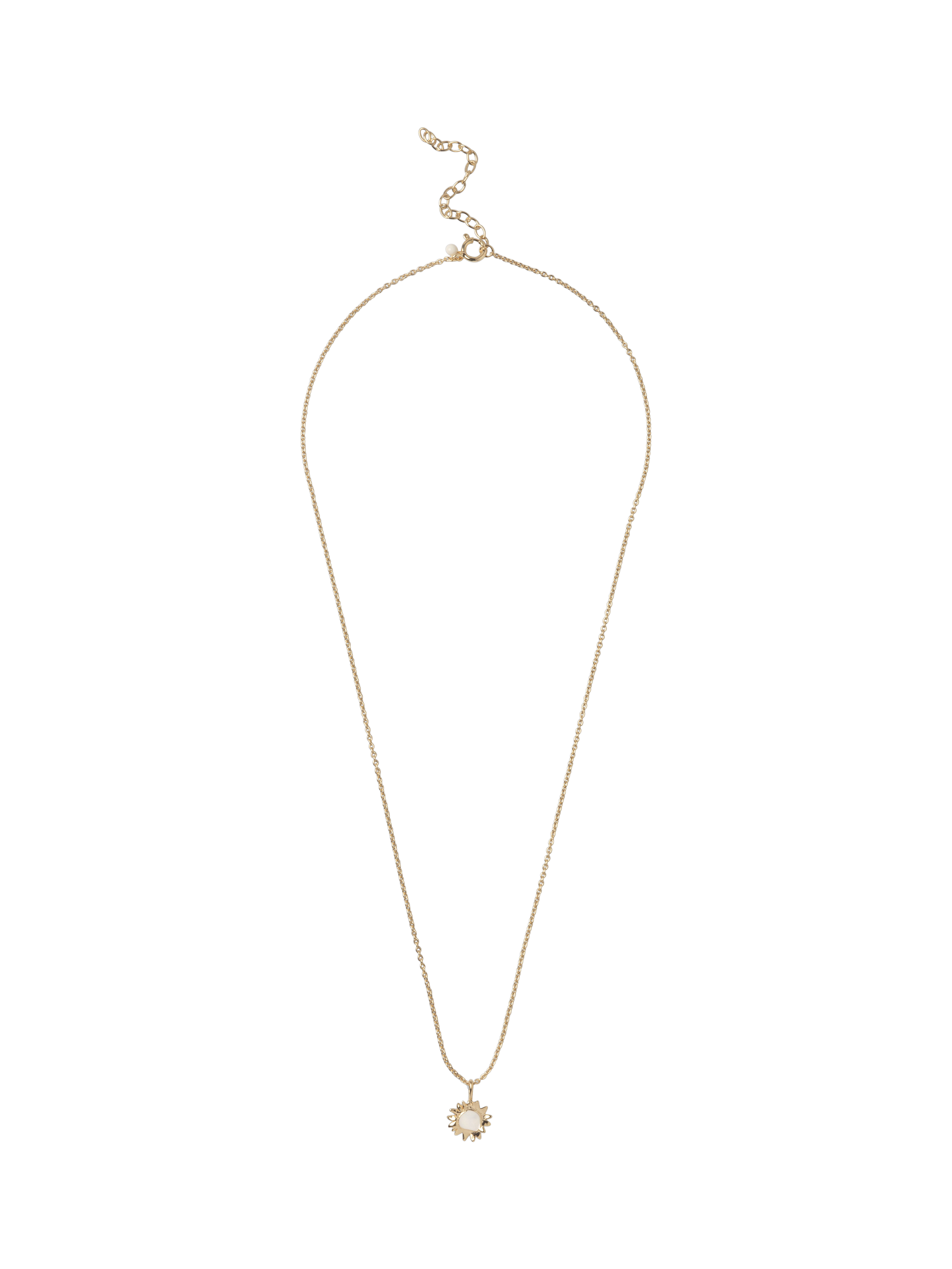 Product image 1 of 4, which shows ENAMEL Copenhagen Sunshine Necklace, Yellow Gold