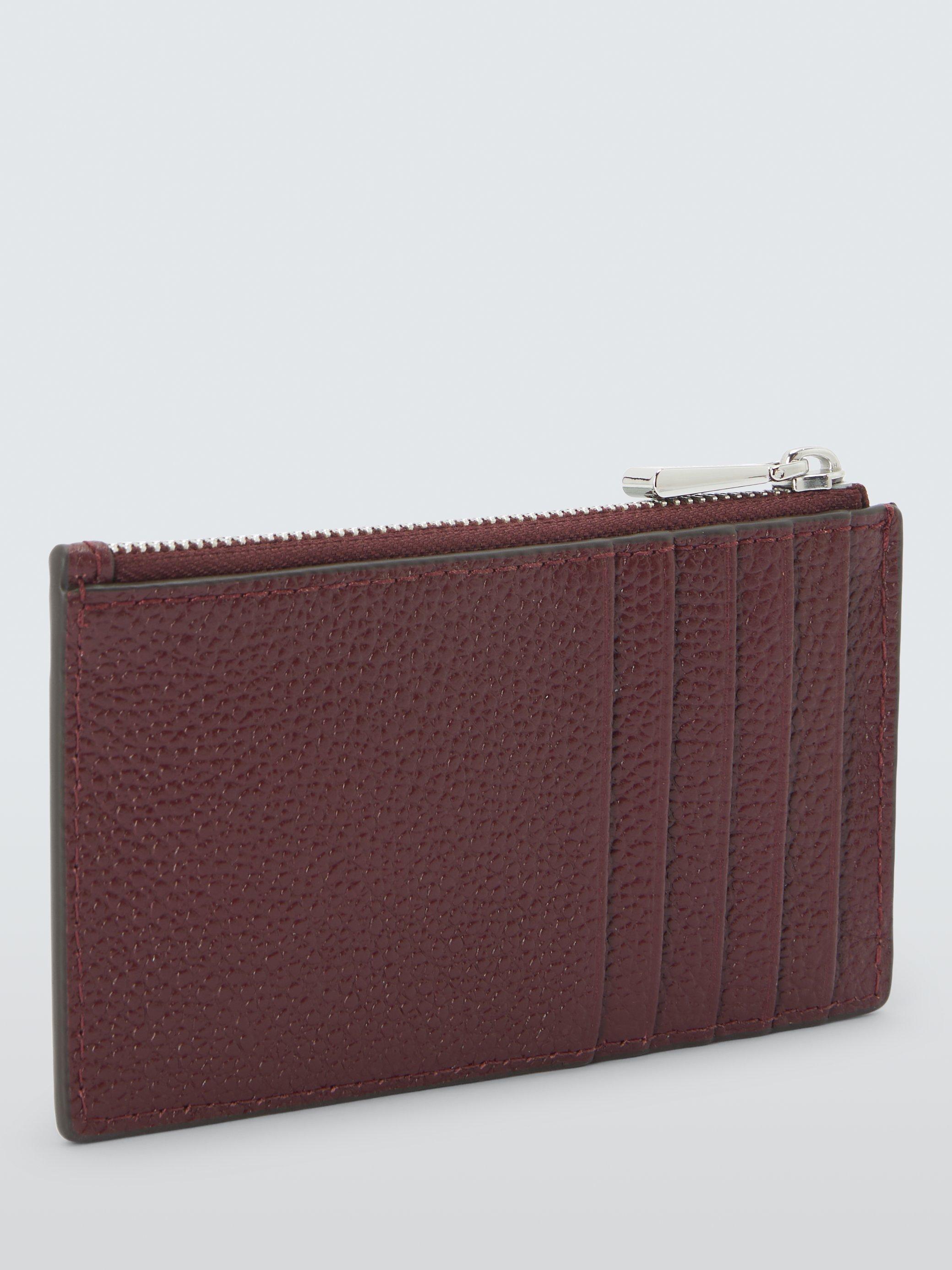 Product image 2 of 5, which shows Michael Kors Jet Set Leather Purse, Oxblood