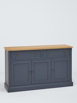 John Lewis Foxmoor Sideboard, FSC-Certified, Oak/Natural, Blue