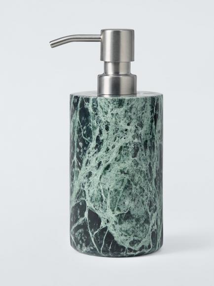John Lewis Marble Soap Dispenser, Spider Green