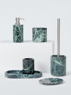 Green Marble Bathroom Accessories, Spider Green