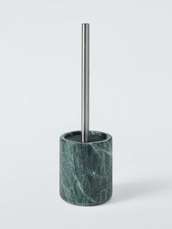 John Lewis Marble Toilet Brush, Spider Green