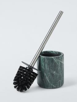 John Lewis Marble Toilet Brush - view 2, Spider Green