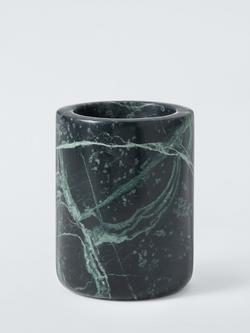 John Lewis Marble Bathroom Tumbler, Spider Green
