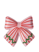 &k Amsterdam Ribbon Ceramic Plate, Pink