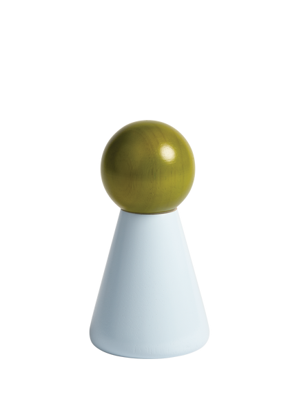 &k Amsterdam Halma Salt or Pepper Mill, Blue, Green, Blue, Green