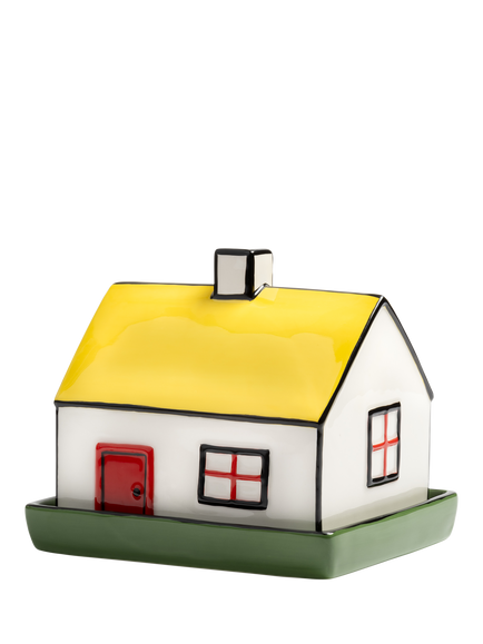 &k Amsterdam Haines House Butter Dish, Multi, Multi