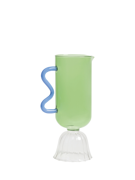 &k Amsterdam Tulip Carafe, Green, Green