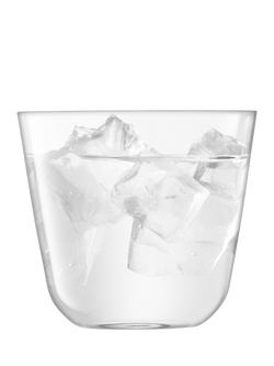 LSA International Arc Glass Tumbler, Set of 4, 360ml, Clear - view 2, Clear