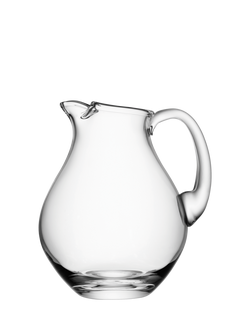 LSA International Bar Ice Lip Spout Glass Jug, 2.65L, Clear, Clear