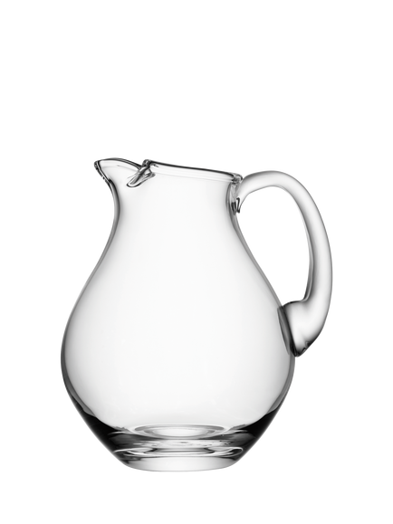 LSA International Bar Ice Lip Spout Glass Jug, 2.65L, Clear, Clear