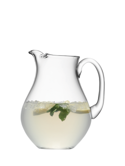 LSA International Bar Ice Lip Spout Glass Jug, 2.65L, Clear - view 2, Clear